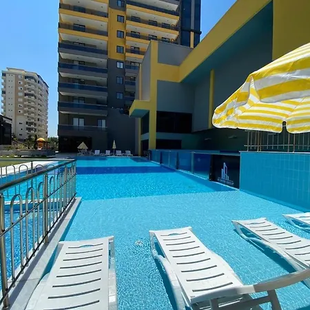 Luxusapartment 160 M2 Aydemir Park 1 Luxusanlage Zentral Mahmutlar Alanya